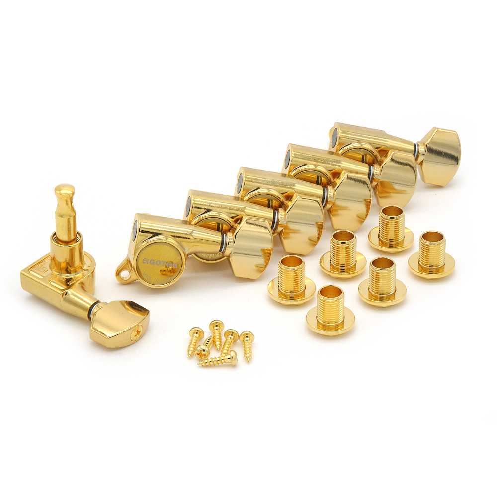 Gotoh SG381-07 Tuners - 6-inline Gold Questions & Answers