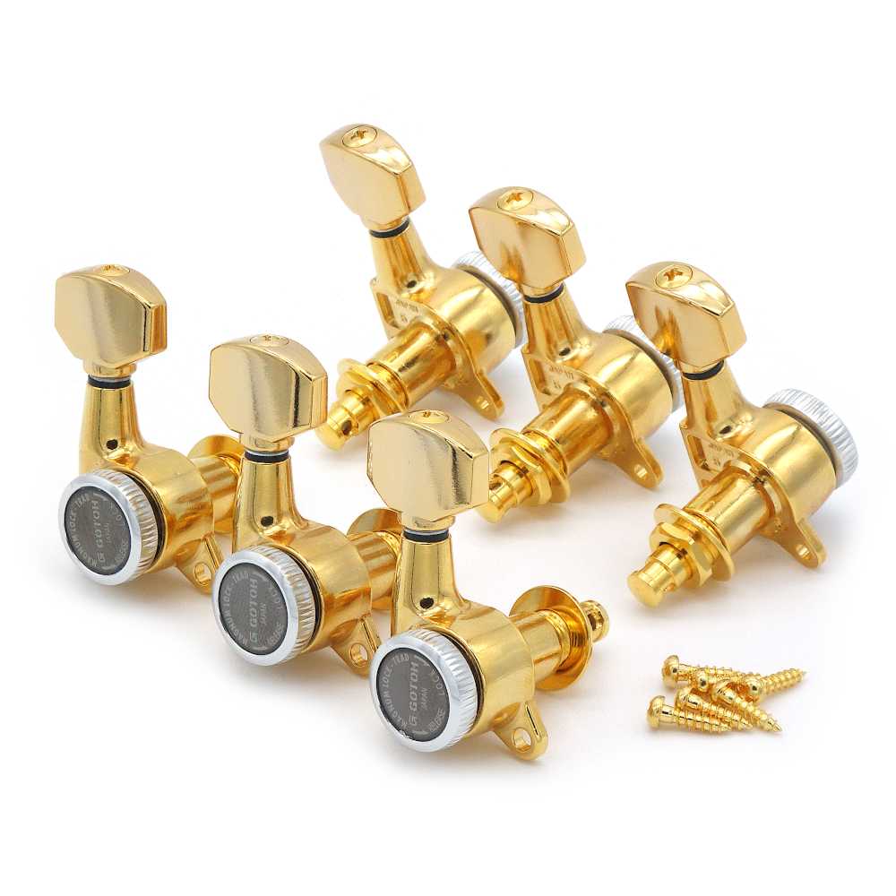 Gotoh SG381-MGT-07 Locking Tuners - 3+3 Gold Questions & Answers