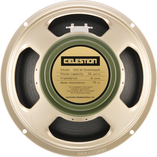 Celestion G12M Greenback - 25W 8ohm Questions & Answers