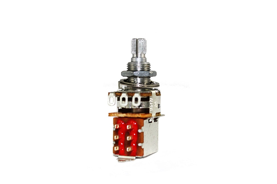 does the Alpha Push-Pull  A250K Split Shaft Pot  SKU:AP-EP-0285-B00  fits a US imperial size tele control plate