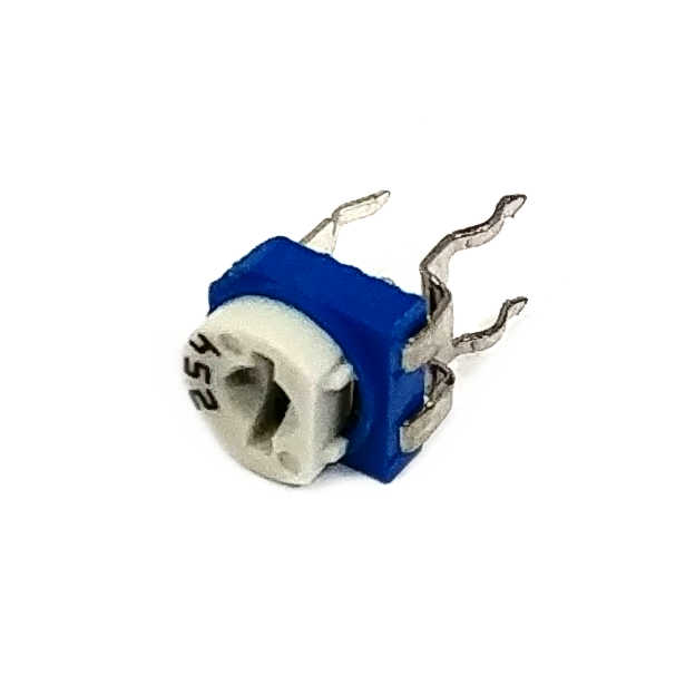 What is the spacing between leads on these trimpots? I want to use them on a PCB and need to know for the footprint