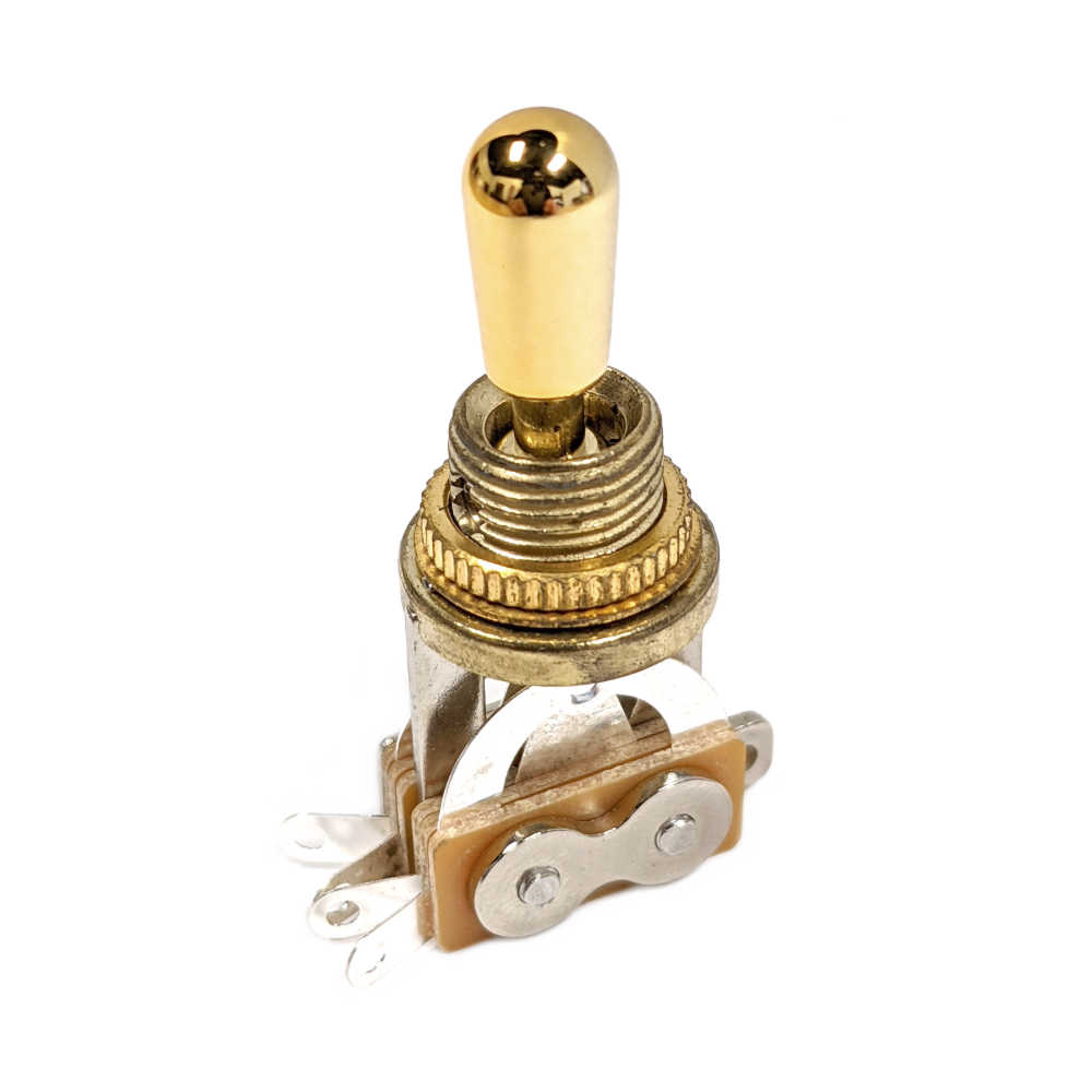 3-way Toggle Switch - Gold /w Gold Metal Tip Questions & Answers
