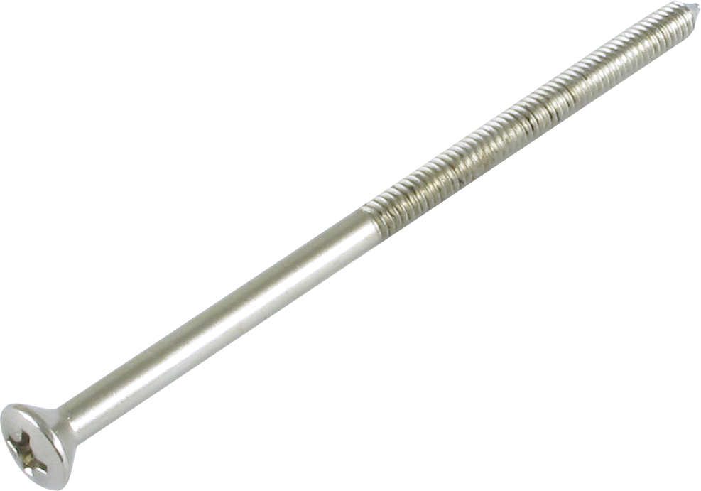 Chassis Strap Screws - #8-32x3.25", Phillips, Oval, Stainless Questions & Answers